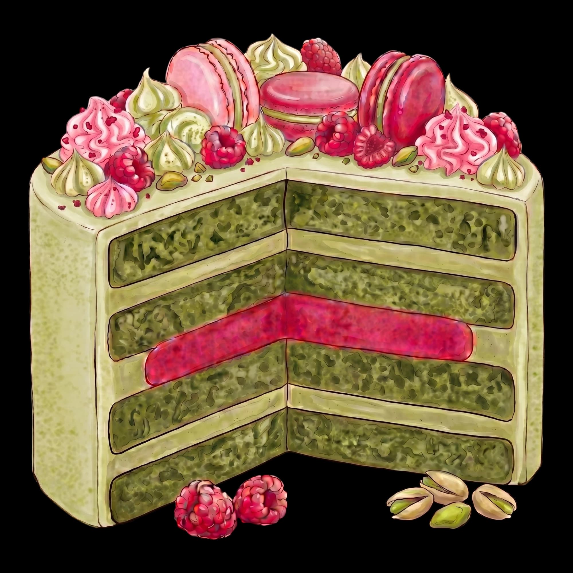 Tort Pistacja Verde