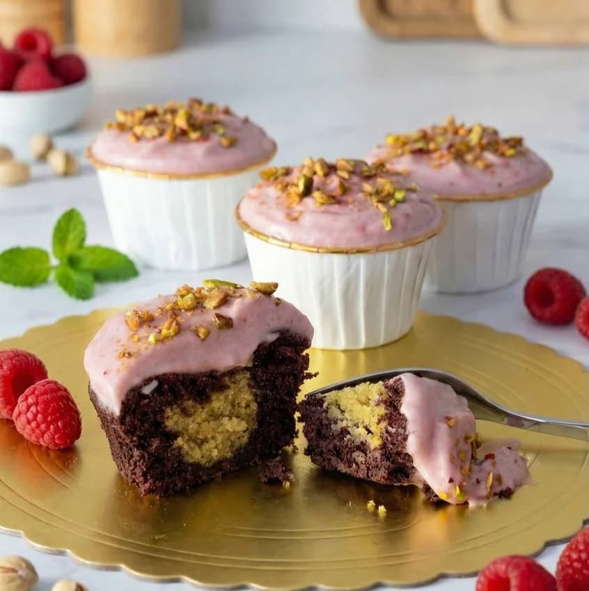 Boks muffinek czekoladowych bez nabiału