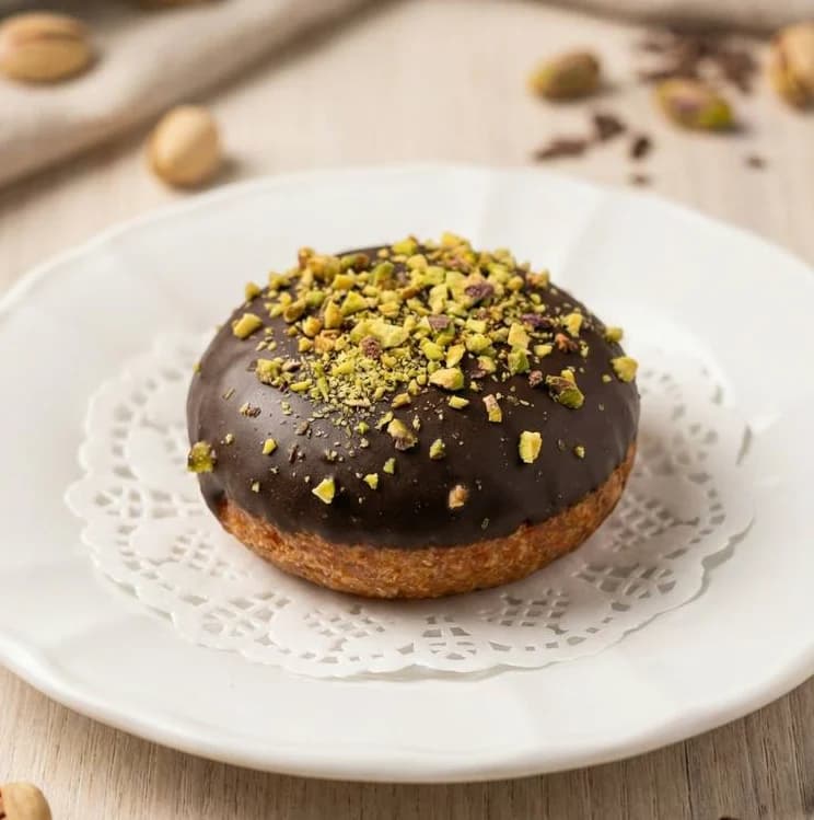 Boks pączków:czekolada z pistacją PREMIUM