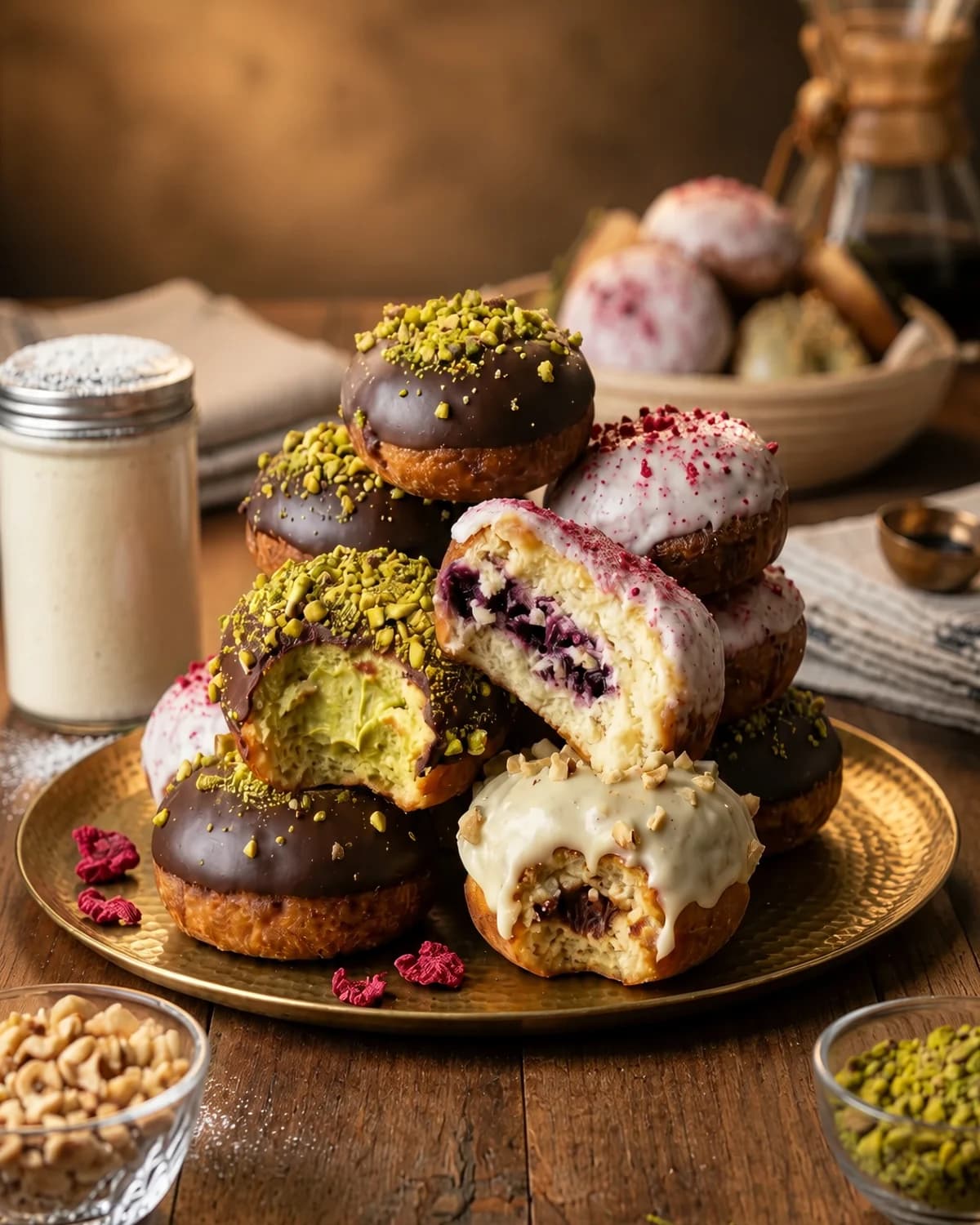 Boks degustacyjny pączków
