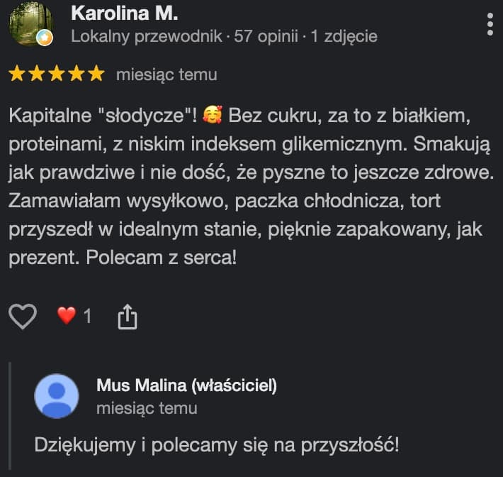 Opinia klientki 2