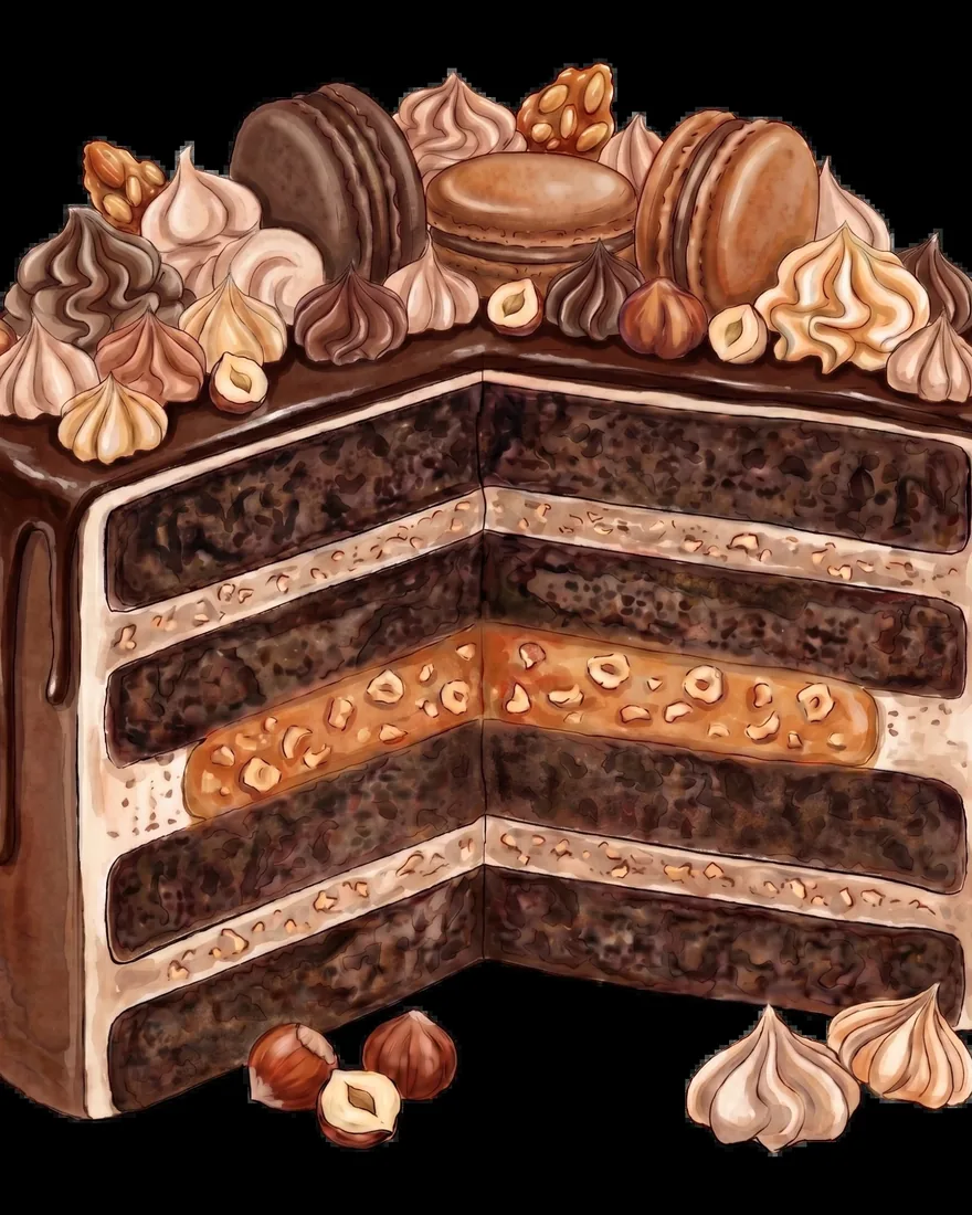 Tort Alpejska Czekolada